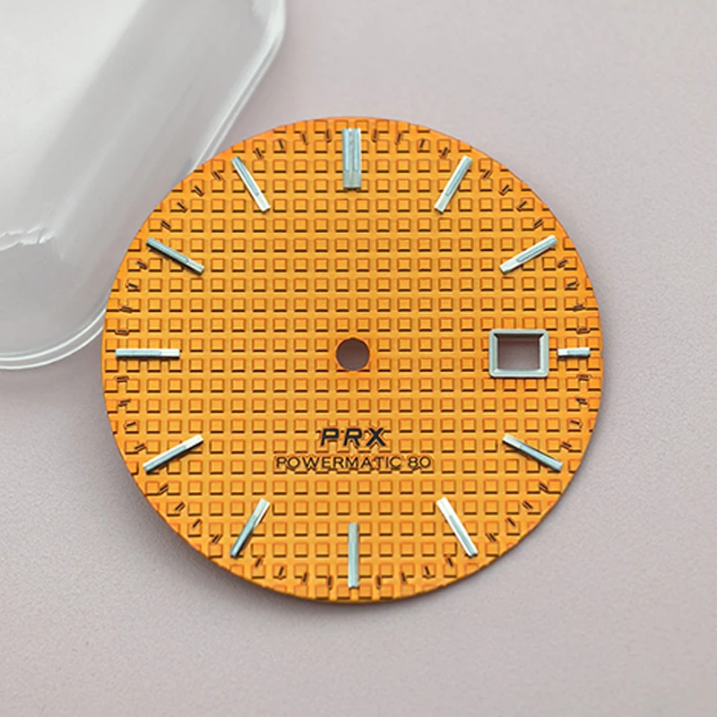 Dia 31.8mm PRX Super Player Watch Green Luminous Watch Dial Fits NH35 NH36 NH38 4R35 4R36 7S Movement Watch Accessories Refit