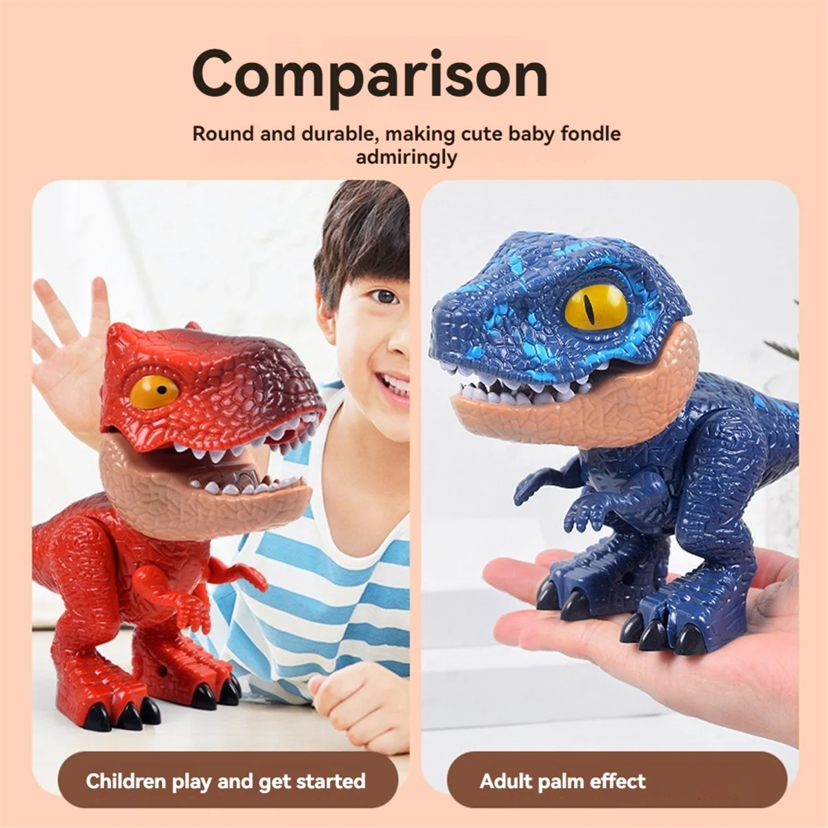 Il nuovo 1 set di cancelleria per dinosauri, righello per gomma, temperamatite, rilegatrice per studenti, materiale scolastico, cancelleria regalo A