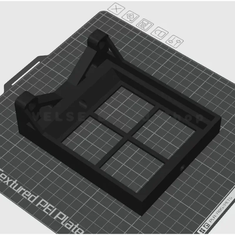 Sturdy Anti-shake Wall Base for ASUS ZenWiFi Pro ET12 Mesh Router Hidden Cable Slot Shockproof Storage Support Frame