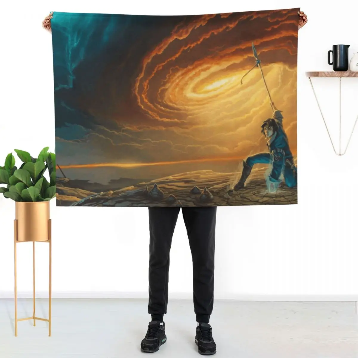 

The Way of Kings - Dual Fight Throw Blanket Cozy Throw Blanket Birthday Gift for Him Her