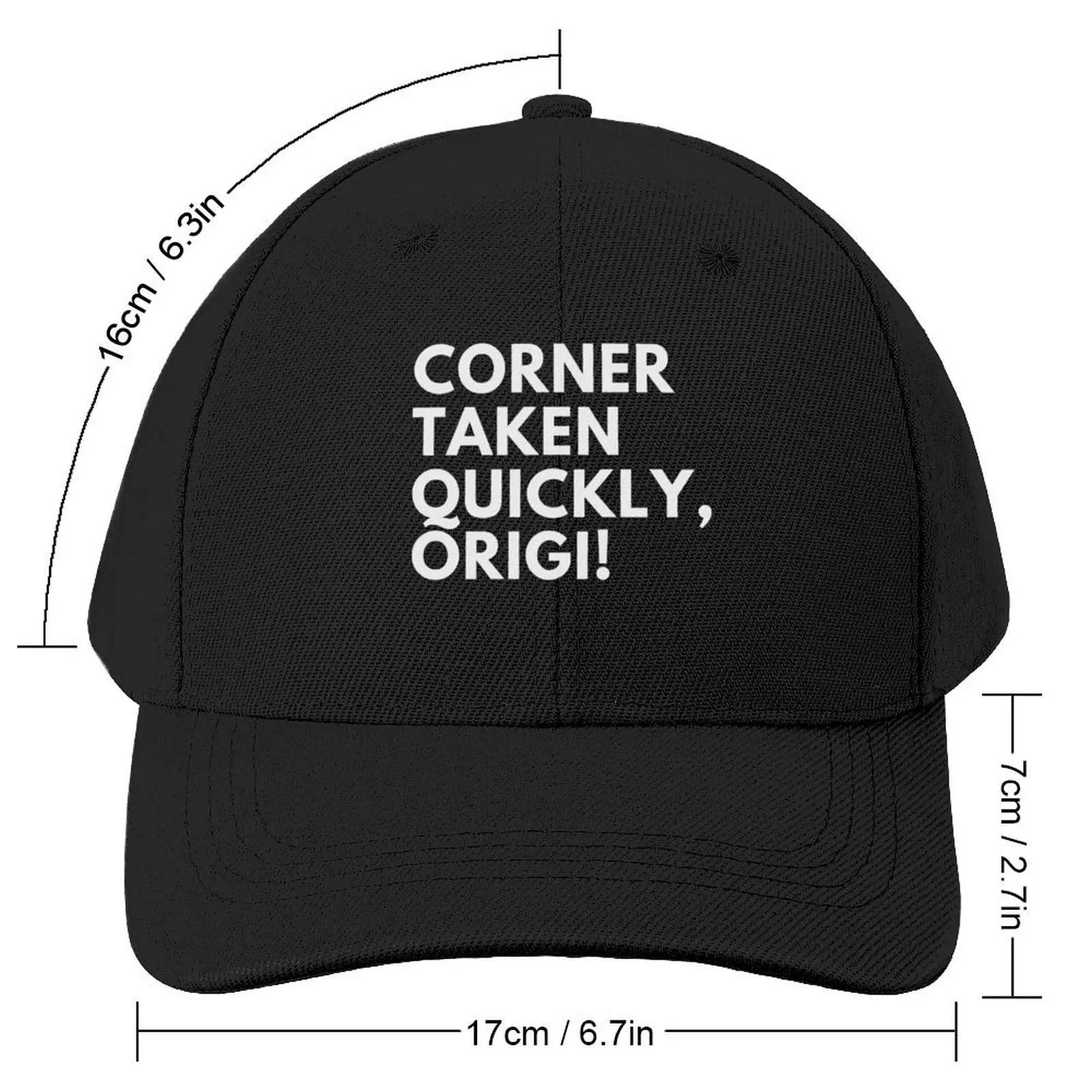 Corner Taken Quickly Origi For Liverpool Fans Baseball Cap Horse Hat Rave Military Tactical Cap Baseball For Men Women's