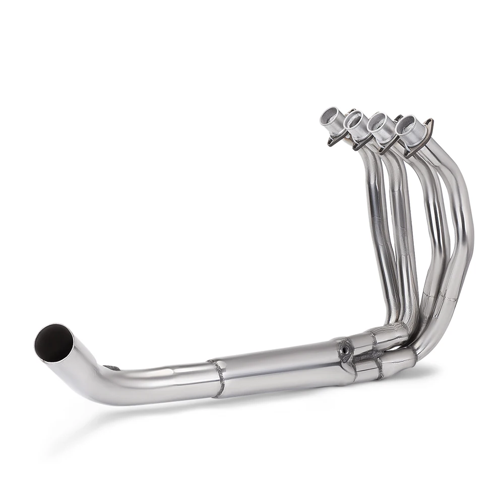 Motorcycle modified exhaust pipe ZX4RR ZX4R zx4rr stainless steel integrated front section, middle section, full exhaust pipe