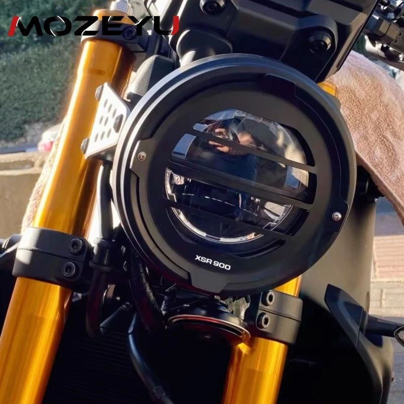 

XSR900 Headlight Grill Guards For Yamaha XSR 900 2022 2023 2024 2025 XSR Aluminium Light Protector Cover Motorcycle Accessories
