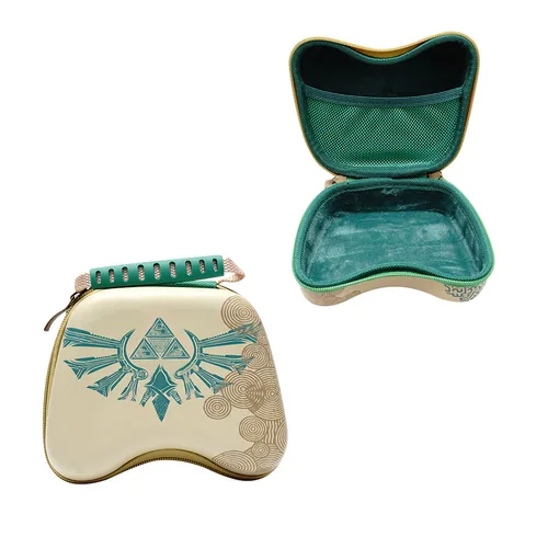 Imagen 2 del producto Bolsa Universal para controlador de juegos, bolsa de almacenamiento de transporte limitada para Nintendo Switch Pro / PS4 / Xbox One, funda protectora con cremallera