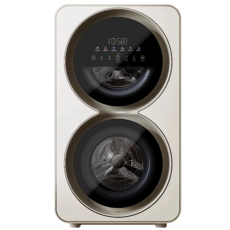 Double tube mini small underwear washing machine washing and drying integrated