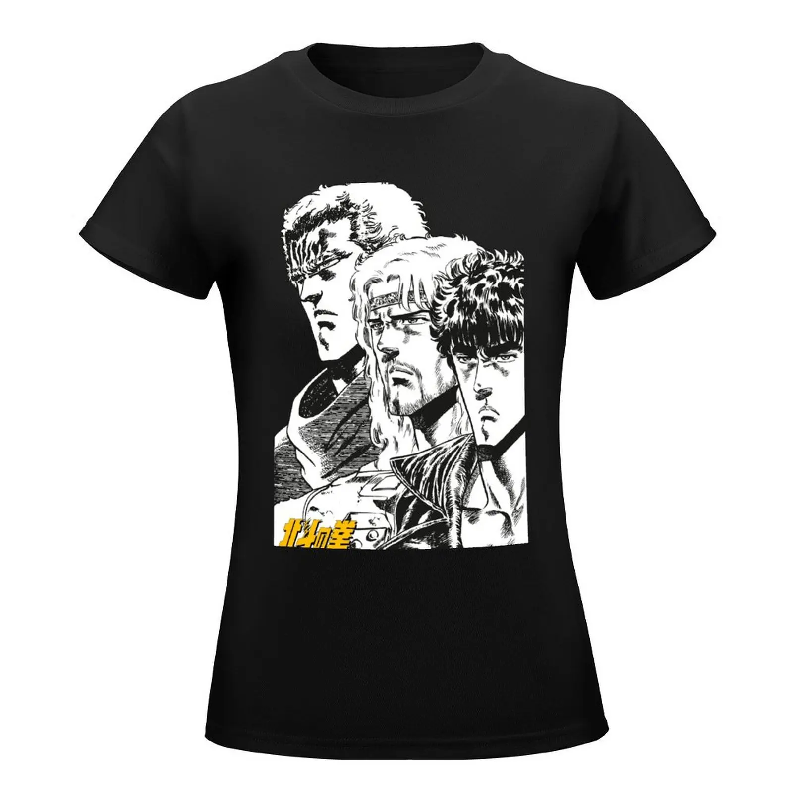 Hokuto Brothers T-Shirt customs sweat summer clothes Women tops