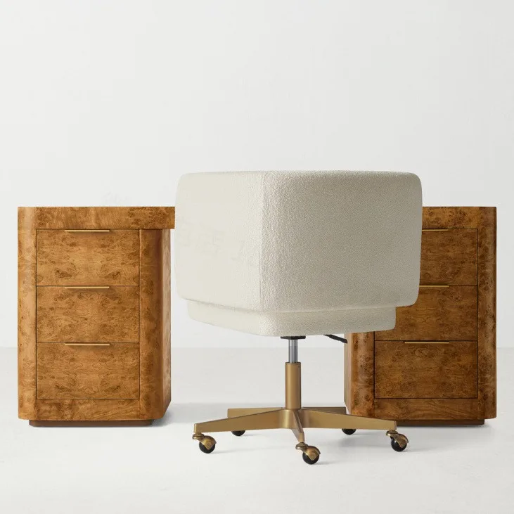 مكتب توميد أوك دراسة مكتب الكمبيوتر مكتب الكتابة الحديثة بسيطة مكتب المنزل