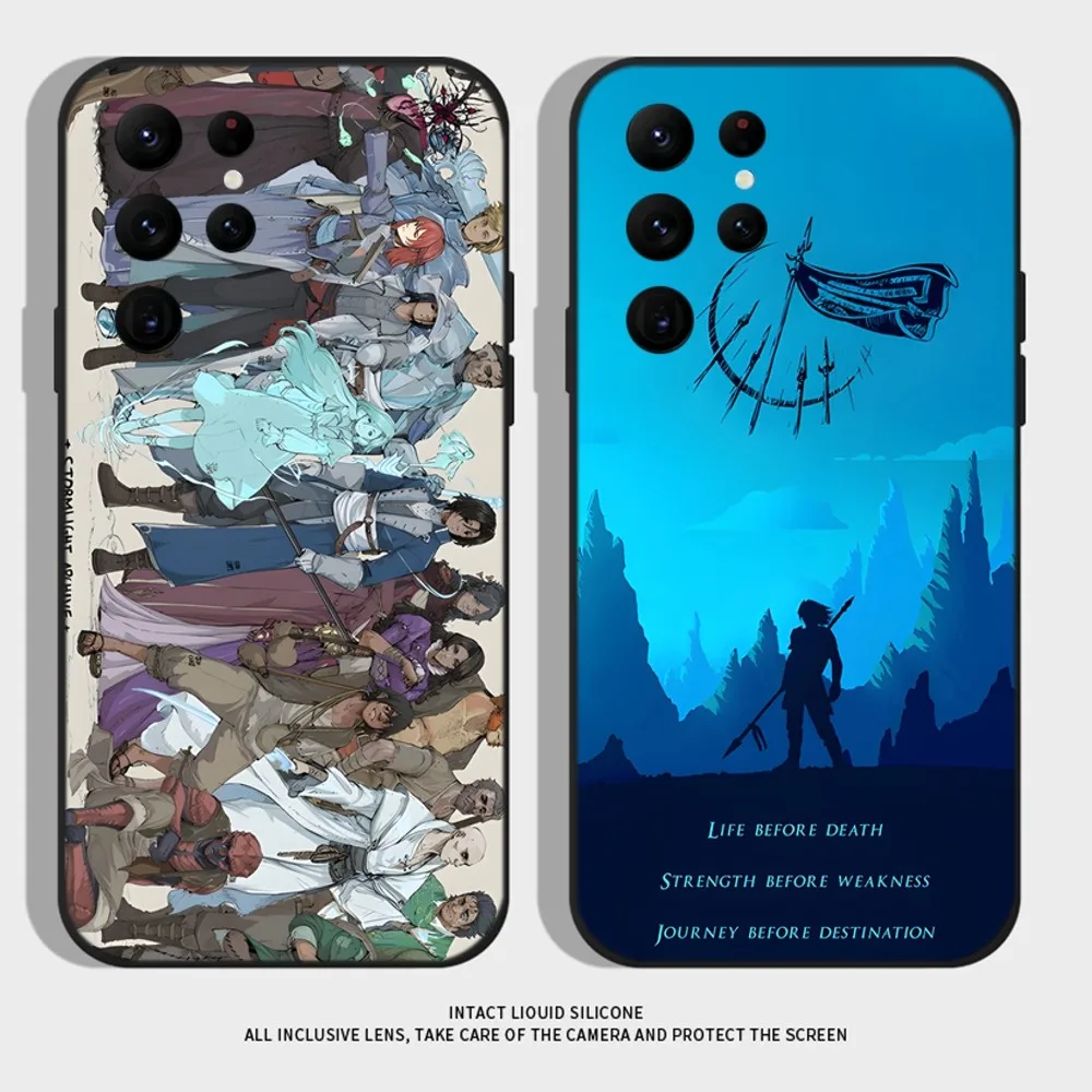 The Stormlight Archive Knights Phone Case For Samsung S25,S24 Ultra,S20,S30 plus,S22 plus,S23,S30 ultra 5G Silicone Cover