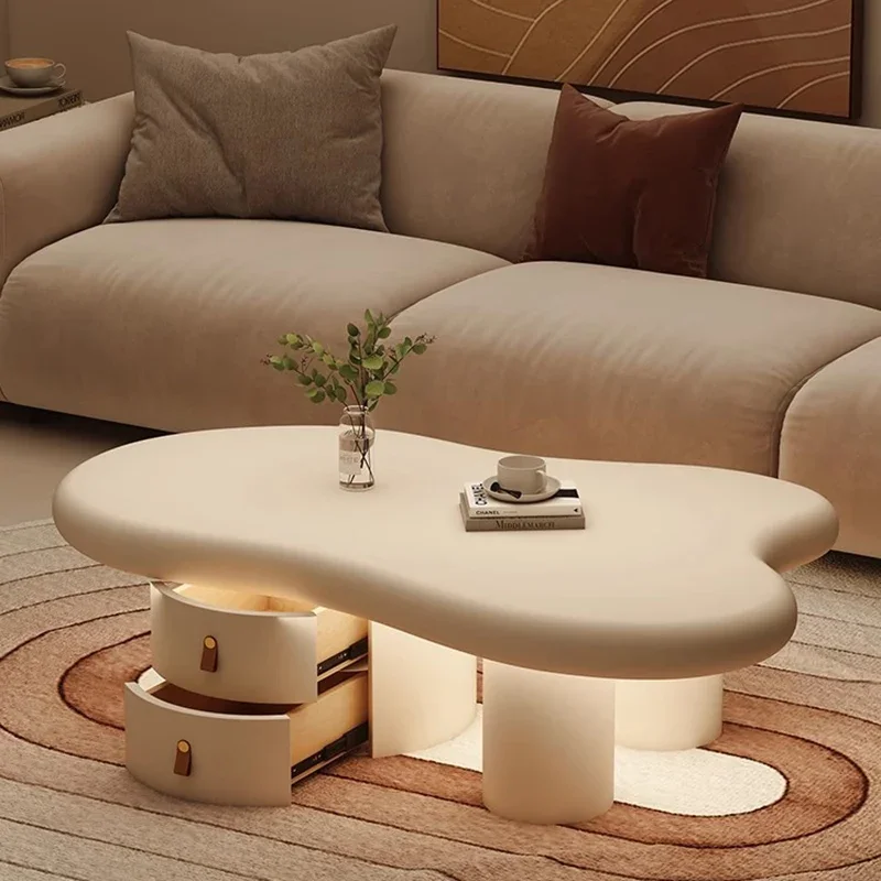 Lamp Storage Coffee Table Bedroom Cute Designer Books Cheap Side Table Aesthetic Mesa Auxiliar Postmodern Living Room Furniture
