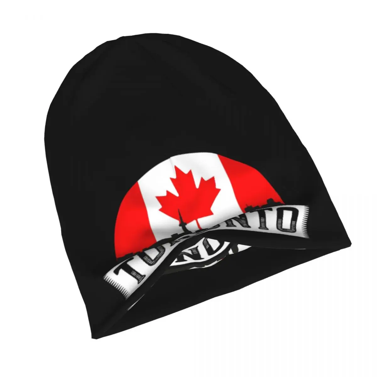 Canada Outdoor Hats Skyline Travel Souvenir Canadian Flag Thin Hat Bonnet Special Skullies Beanies Caps Men Women's Earmuffs