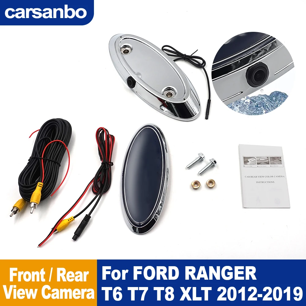 Carsanbo Front Rear View Camera Parking Reserve Camera Fit For Ford Ranger T6 T7 T8 Xlt 2012-2019 Pickup Car Auto  Accessories