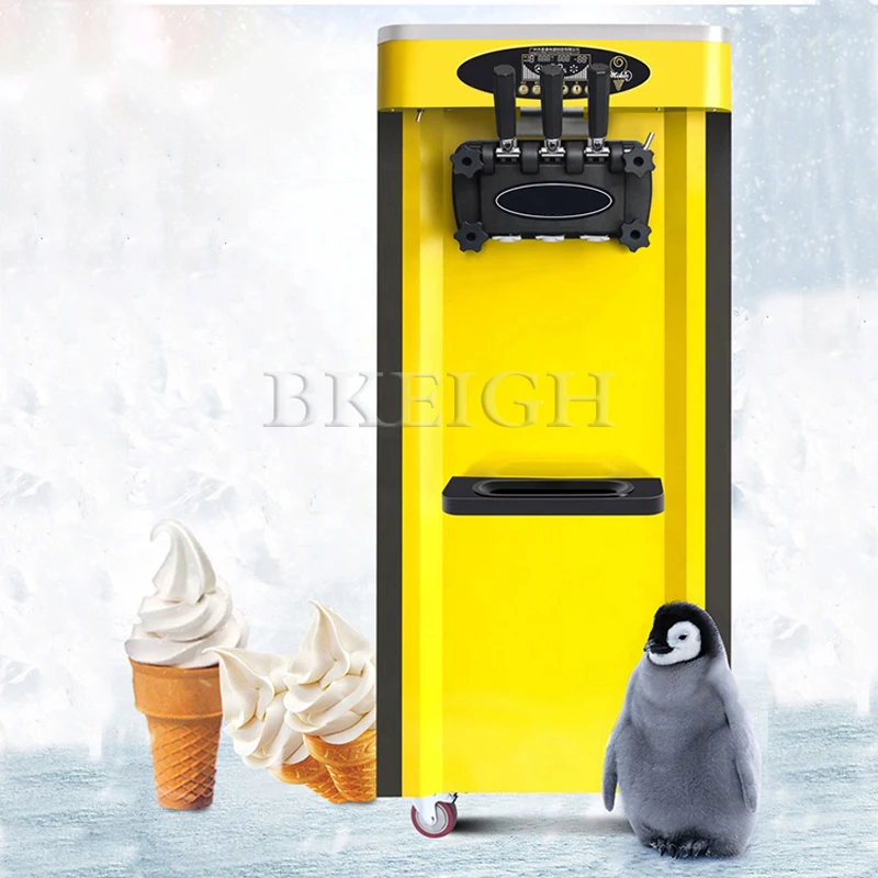 Commercial Soft Ice Cream Machine Desktop Sanwei Stainless Steel Frozen Yogurt Machine