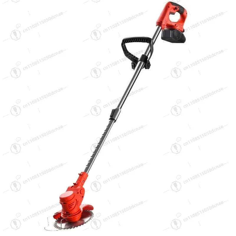 Multifunctional Cordless Electric Lithium Grass Trimmer Handheld Rechargeable Weed Eater Household Lawn Mower Garden Tool