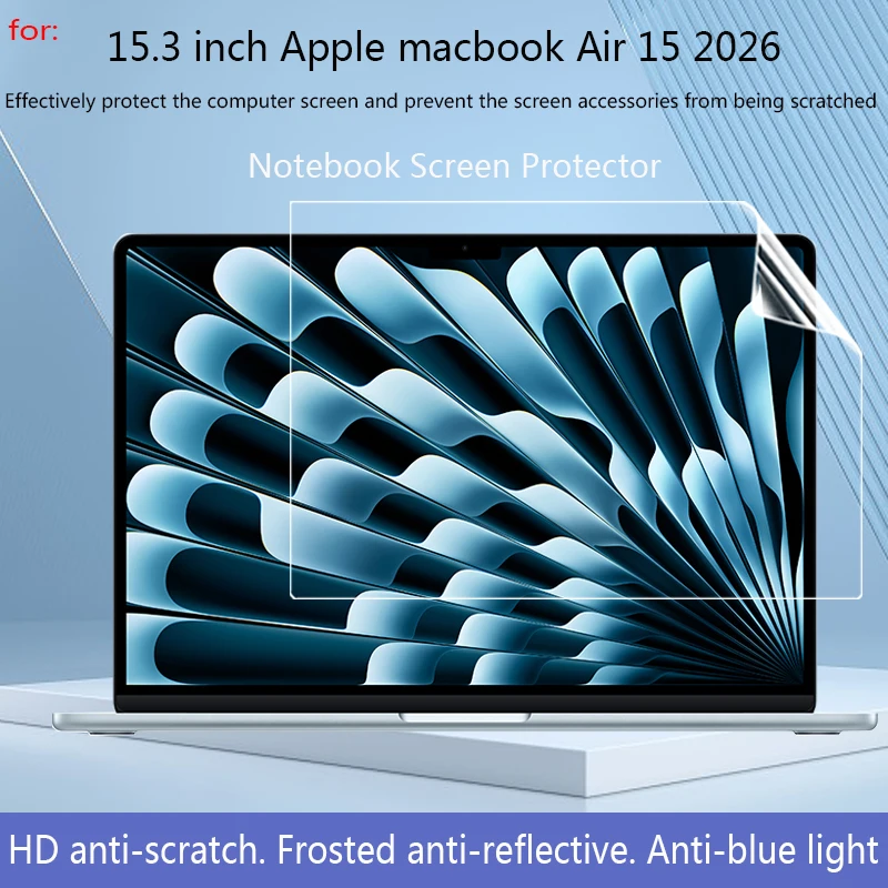 

Новая матовая защитная пленка для экрана Apple MacBook Air 15 M5 M4 M3 M2 (A3241, A3448, A3114, A2941) HD, мягкая пленка-накладка