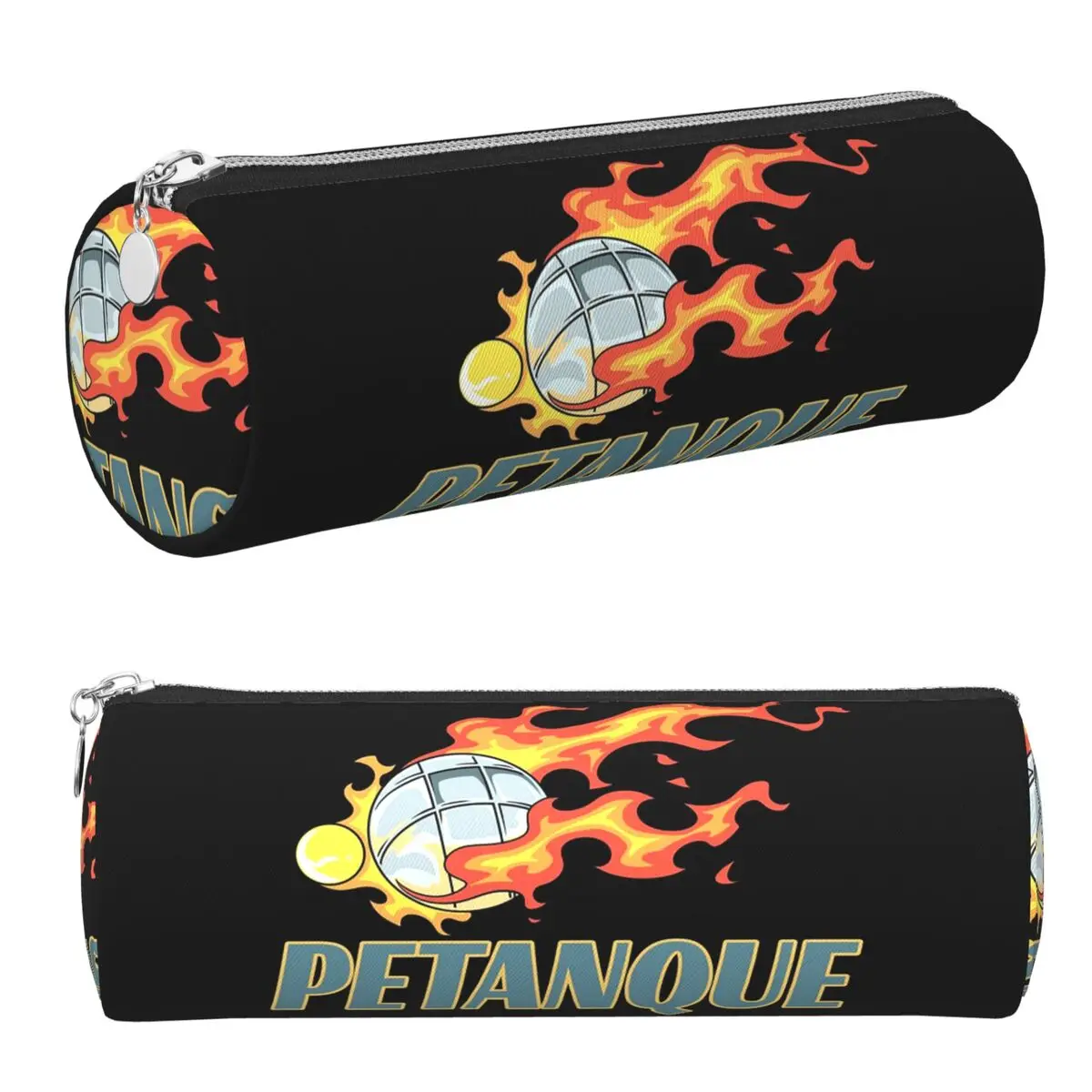 Petanque-Geschenke für einen Spieler, Federmäppchen, Stiftetui, Zylinder-Stiftbox, Bleistiftbeutel für Studenten, Geschenke