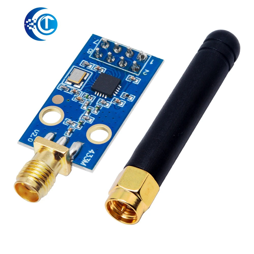 1PCS CC1101 Wireless Module With SMA Antenna Wireless Transceiver Module For Arduino 315/433/868/915MHZ