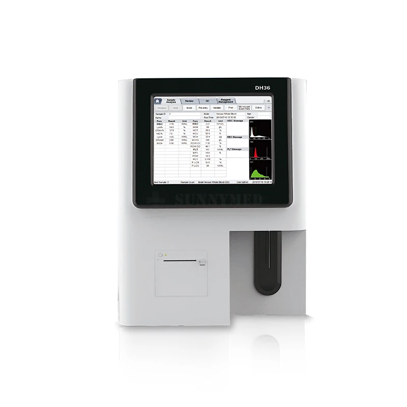 SYB-DH36 Automatic Hematology Analyzer Portable POCT Blood Test Machine for Vet