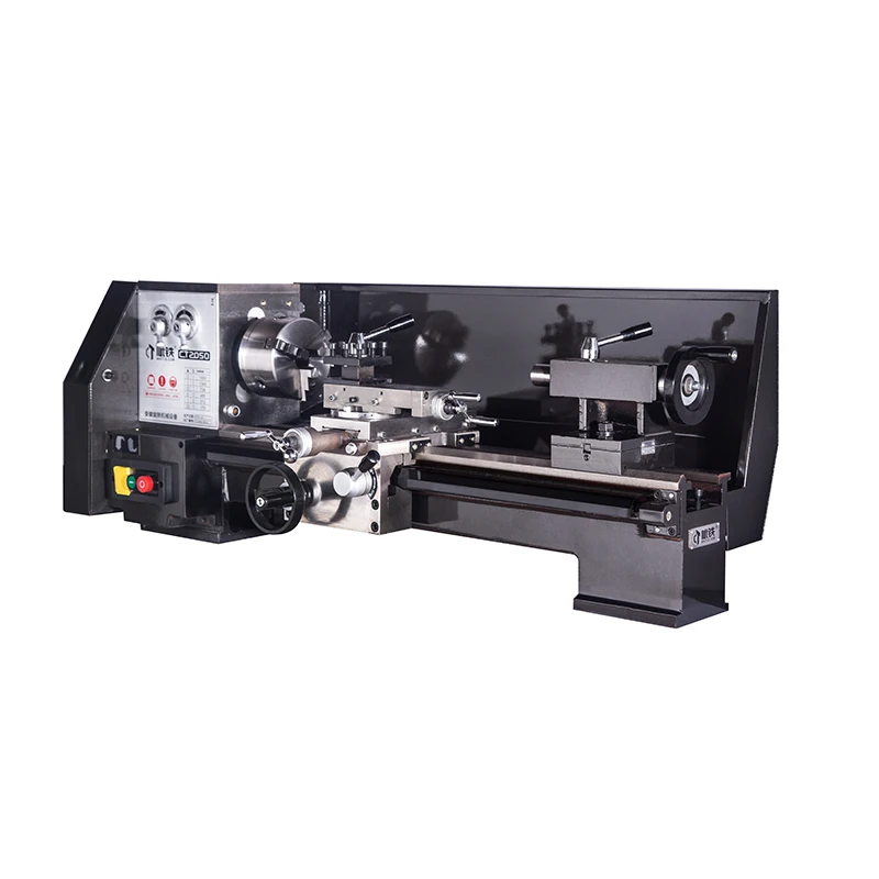 

CTMACH CT2050 Horizontal Manual Bench Lathe Machine High Precision Light Duty Small Metal Turning Competitive Factory Price
