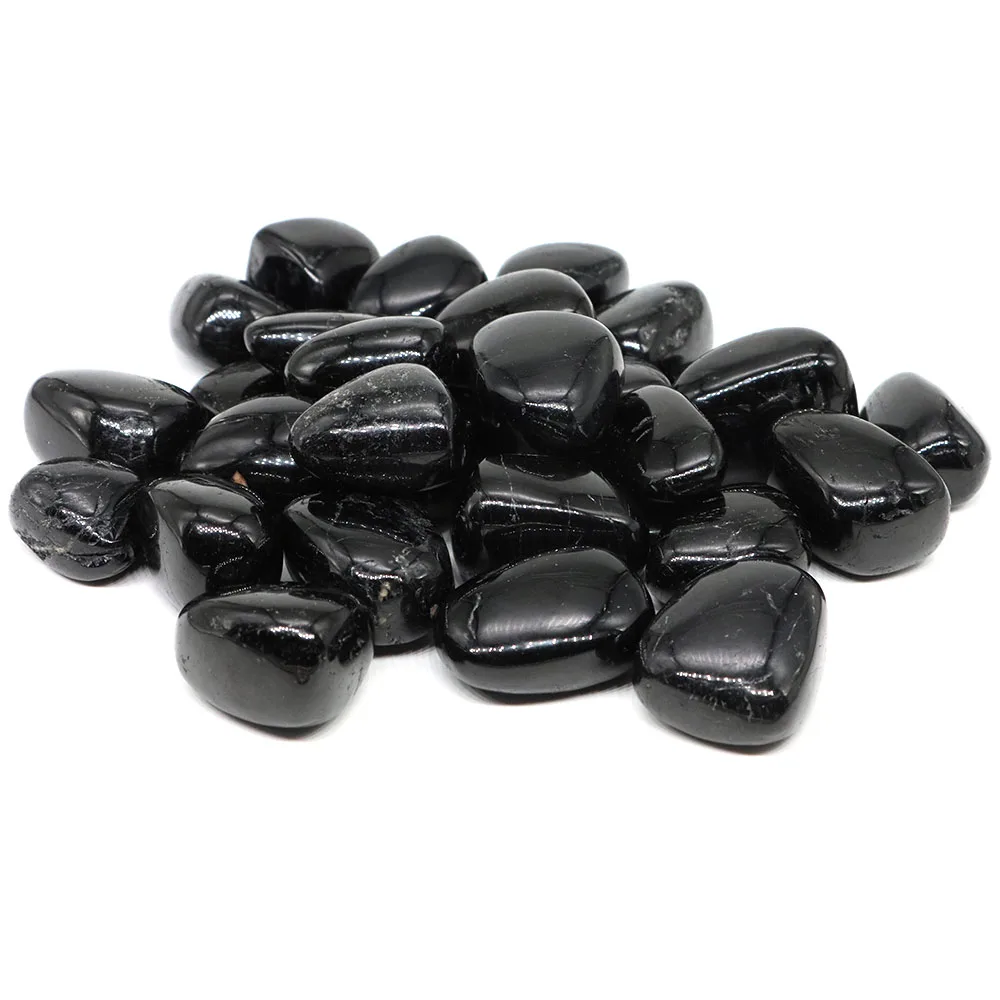 

Natural Stones Black Tourmaline Irregular Tumbled Bulk Ores Healing Crystals Energy Minerals Specimen Aquarium Garden Home Decor