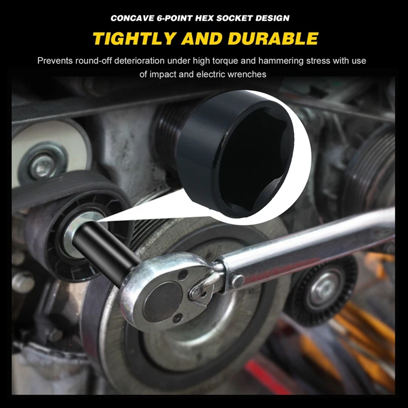 1/2 전기 렌치 소켓 헤드 키트, 공압 소켓, 리튬 전기 렌치, 육각 개방 연장 세트, 8-24mm, 10 개