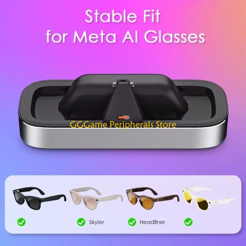 U55B Charging Dock Design for Glasses Offering Overcharge Protections