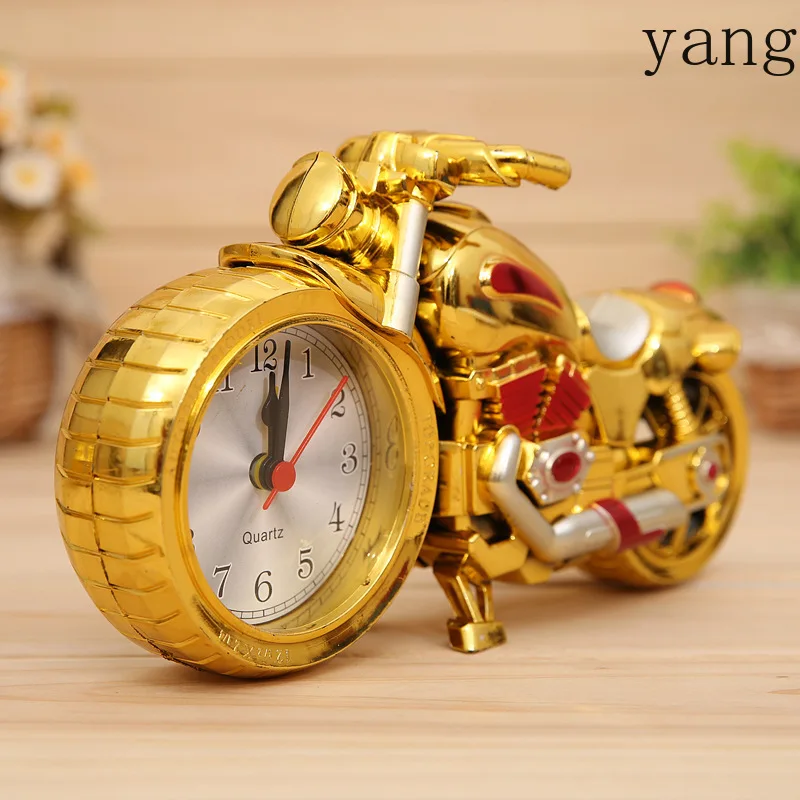 CX Motorcycle Alarm Clock Plastic Clock Creative Alarm Home