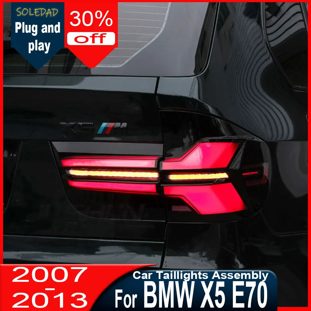car Taillight assembly For BMW X5 E70 2007 2008 2009-2013 Modify the brake lights reverse the lights turn signal stop light