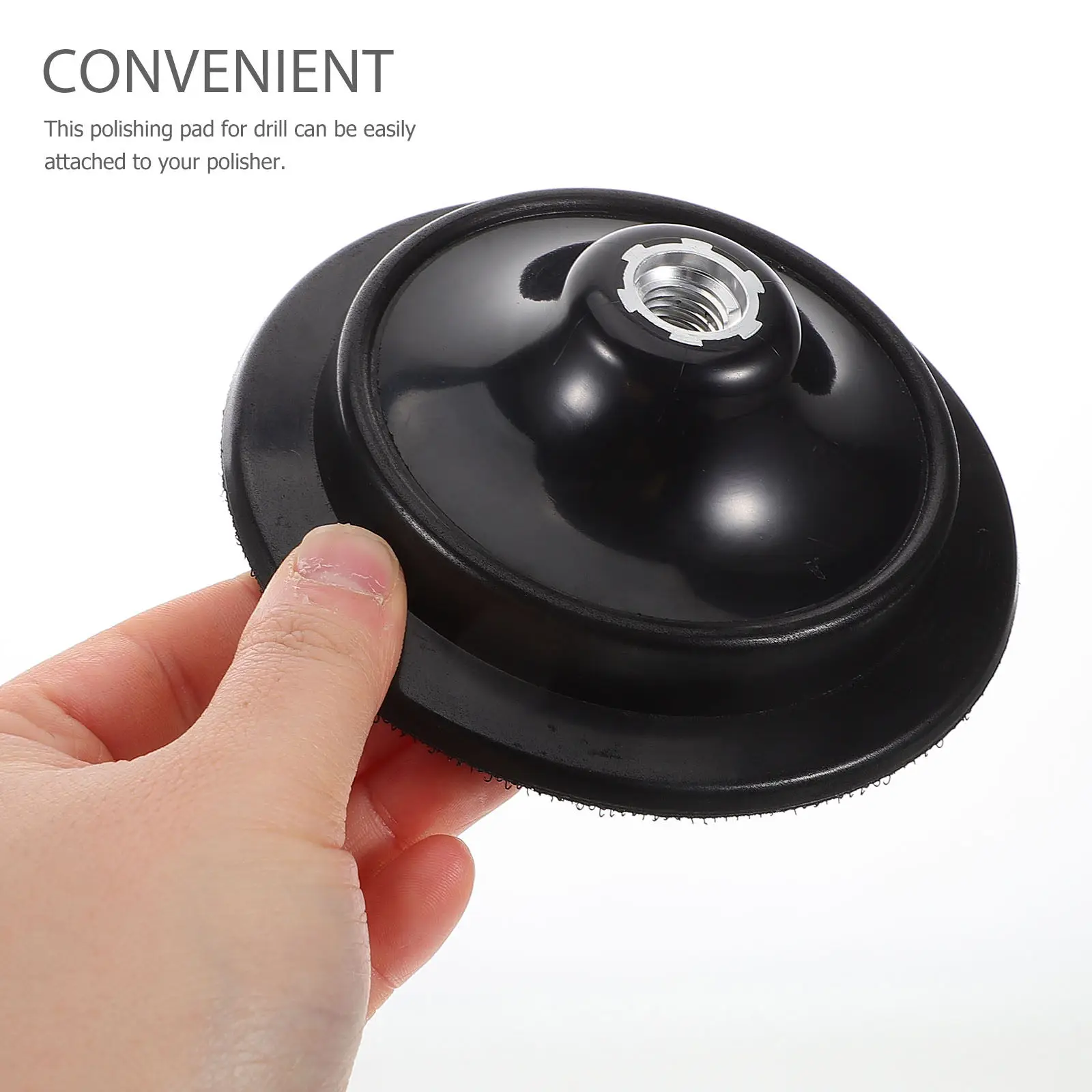 Flexible Sanding Pad Car Paint Polishing Backing Plate Scratch Removal Rotary Polisher Attachment Car Buffer Drill Polishing Kit