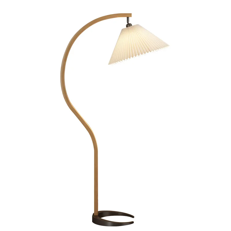 

Japanese Internet celebrity pleated living room sofa bedroom bedside lamp study log medieval fishing