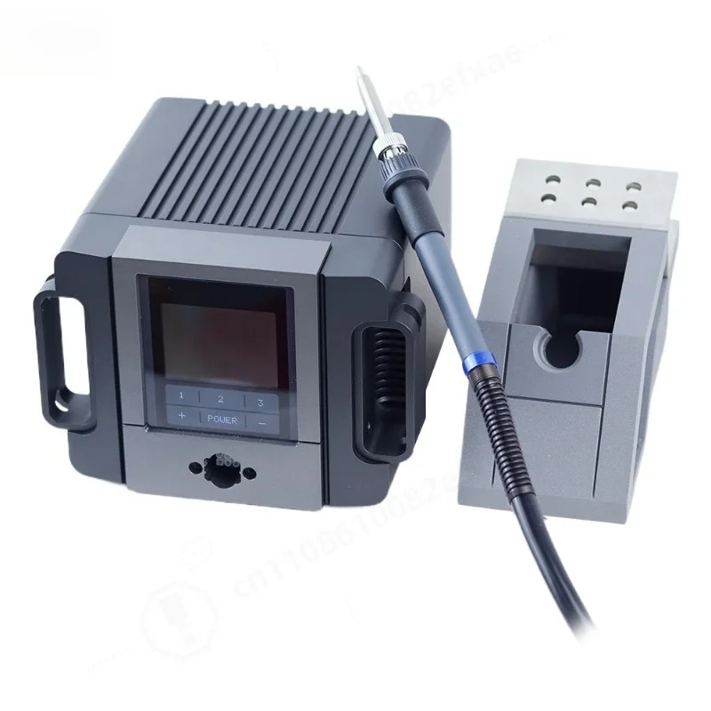 

Original Quick TR1100 200W Lead-free Hot Air Gun Soldering Station SMD Rework Station For Phone Miniature PCB Chip Repair