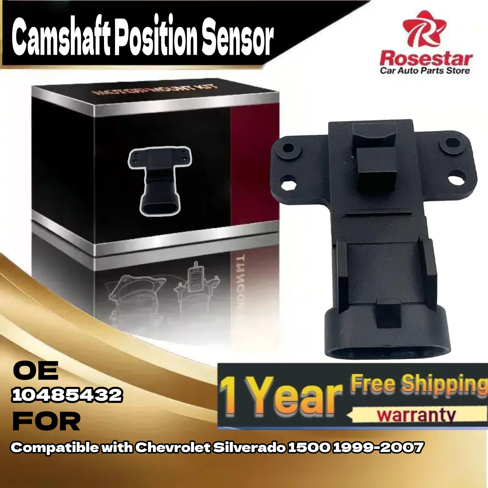 

Датчик положения распределительного вала для Chevrolet C1500 для GMC Savana для Isuzu Hombre 1995-2007 10485432