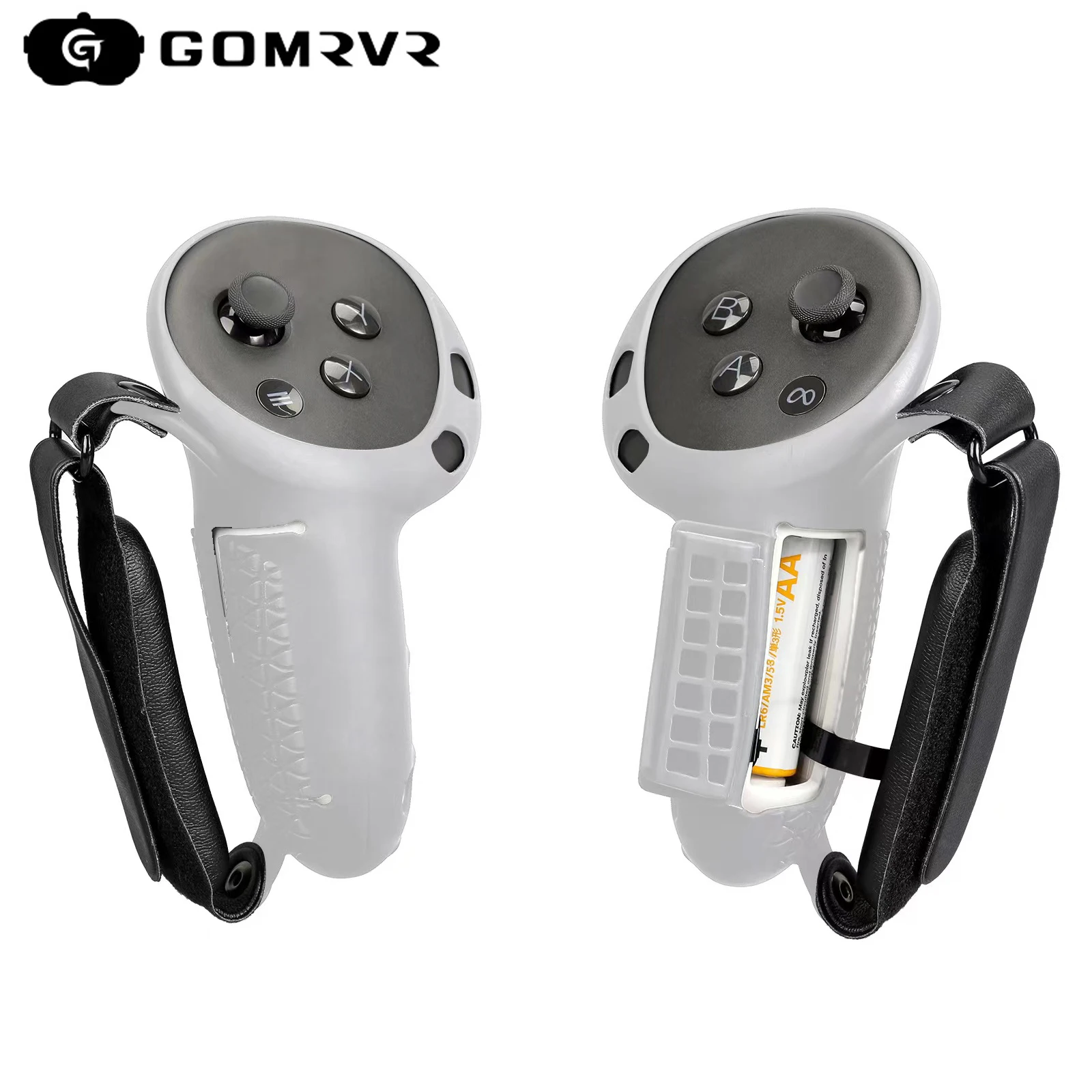 GOMRVR For Quest 3/3S Accessories Controller Grip Silicone Protective Cover Convenient Replacement Power Supply For Meta Quest 3