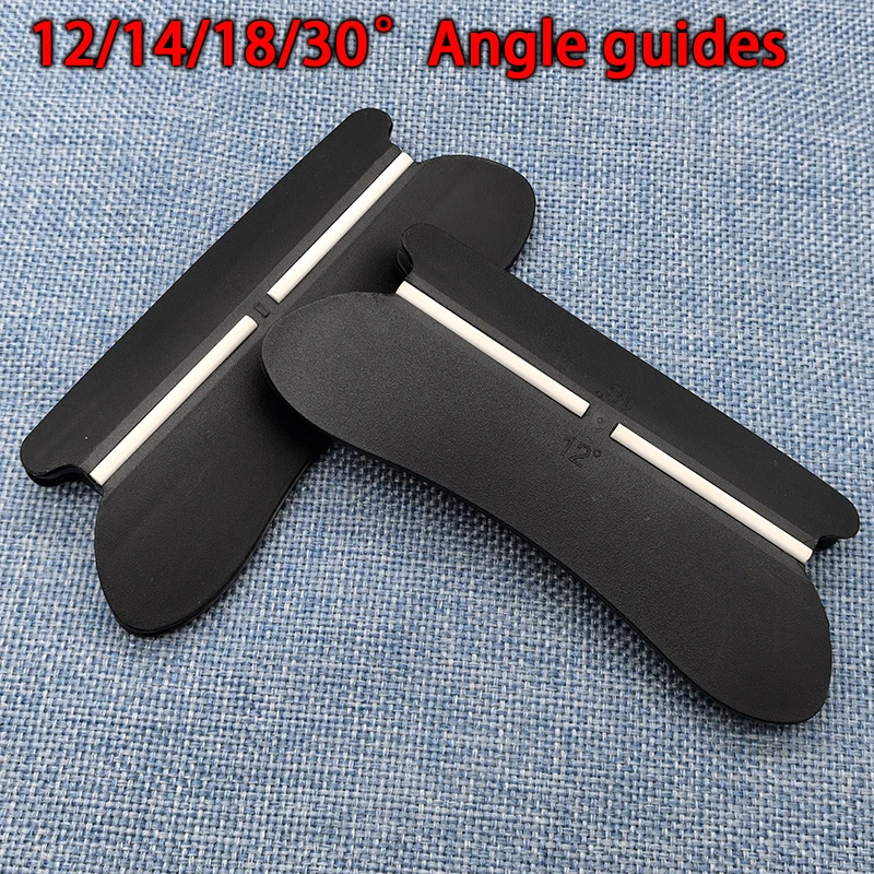 12/14/18/30°2025 New Angle Guide Whetstone Agate Stone Diamond Knife Sharpener Kitchen Knife System Fixed Angle Quick Sharpening