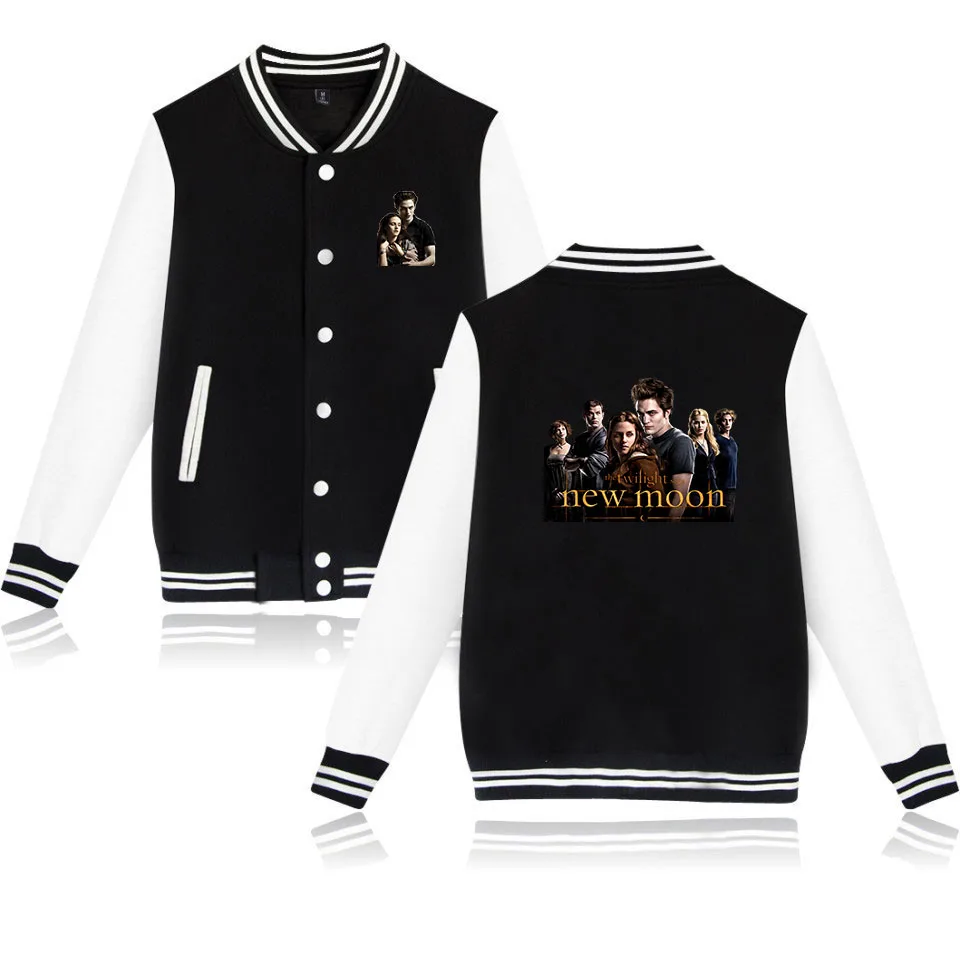 

Twilight Varsity Baseball Bomber Jacket Men Women Hip Hop Harajuku Jackets Streetwear Boys Girls Loose College Coats