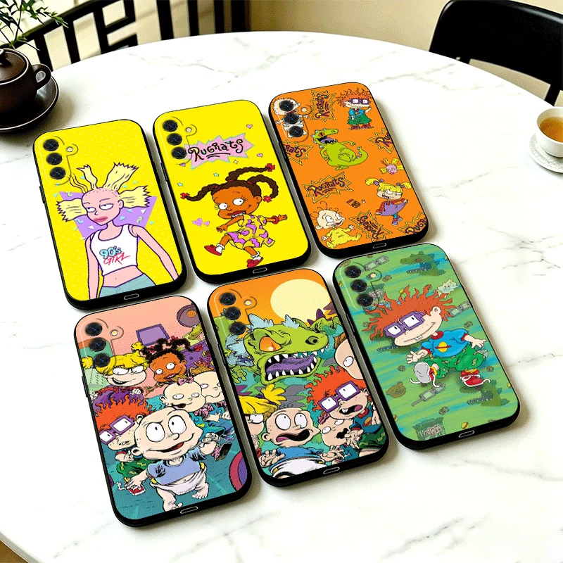 Cartoon Funny R-Rugrats Phone Case Cover for Samsung A13 A14 A15 A16 A17 A53 A54 A55 A56 A57 A33 A34 A35 A36 A37 A23 A24 A25 A26