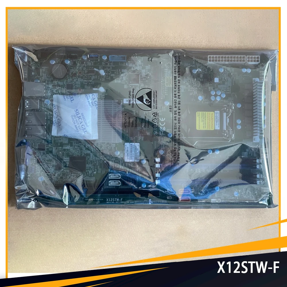 X12STW-F For Supermicro C256 LGA-1200  Proprietary WIO 128GB DDR4-3200MHz 8XSATA 3 Server Motherboard High Quality Fast Ship