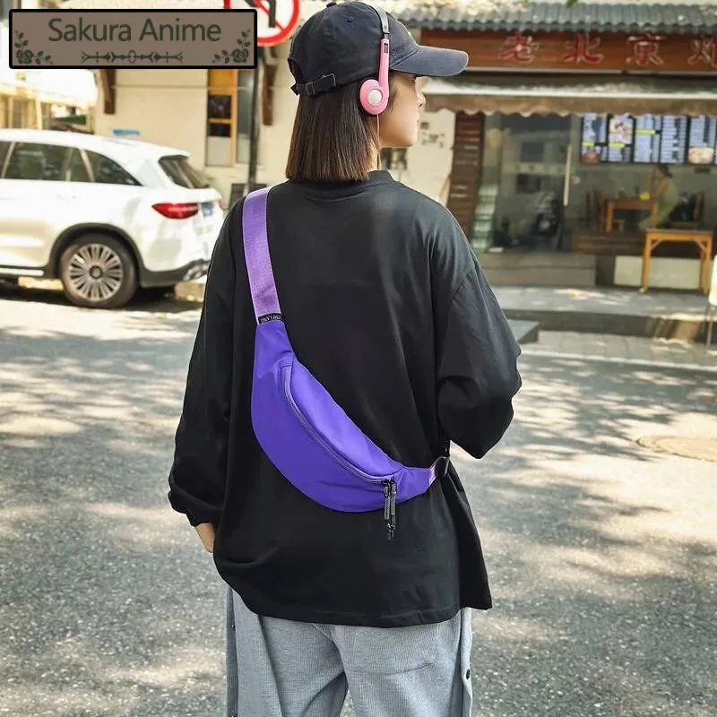 กระเป๋าสะพายข้างสไตล์วินเทจ Y2K เสื้อผ้าแนวสตรีทแฟชั่นลำลอง แมทช์ได้กับทุกชุด กระเป๋าสะพายไหล่ กระเป๋าถือผู้หญิง ดีไซน์เรียบง่าย สีพื้น