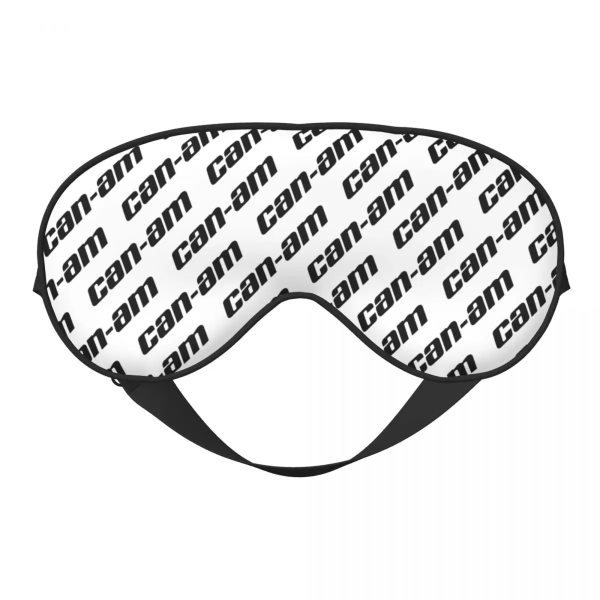 

Custom C-Cans A-Ams BRP ATV Logo Soft Travel Eye Masks Double Side Blindfold Adjustable Block Out Light Eye Patches For Office