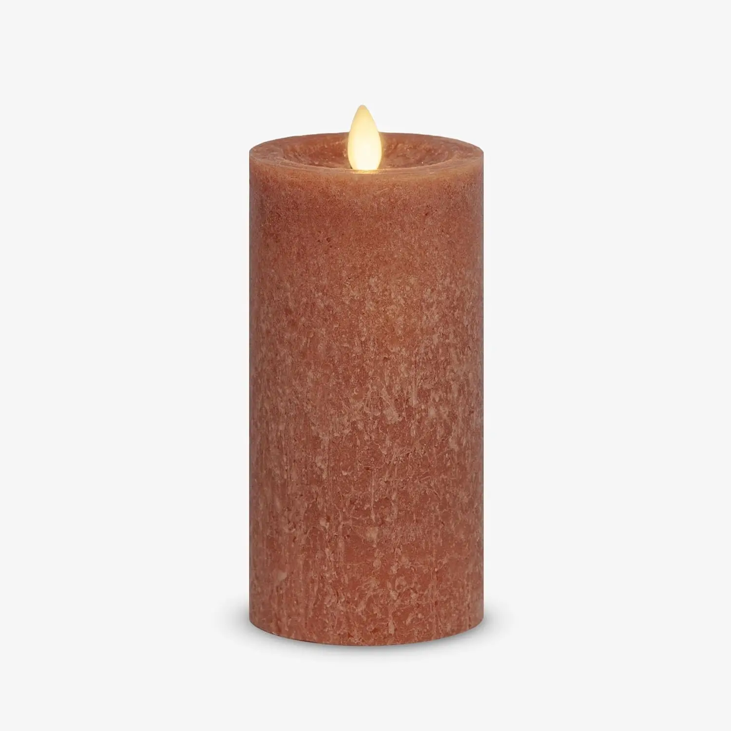 

Real Wax Flameless Candle with Moving LED Flame, Timer, Battery Operated, Unscented Home Decor