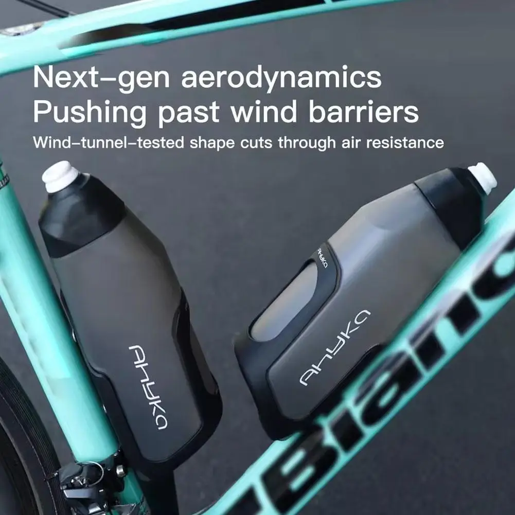 

Набор кронштейнов для велосипедной аэродинамической бутылки с водой, 600 мл, велосипедная трубка для воды, велосипедная трубка для езды вниз, бутылка, чайник, дорога, Mtb рама I1m8