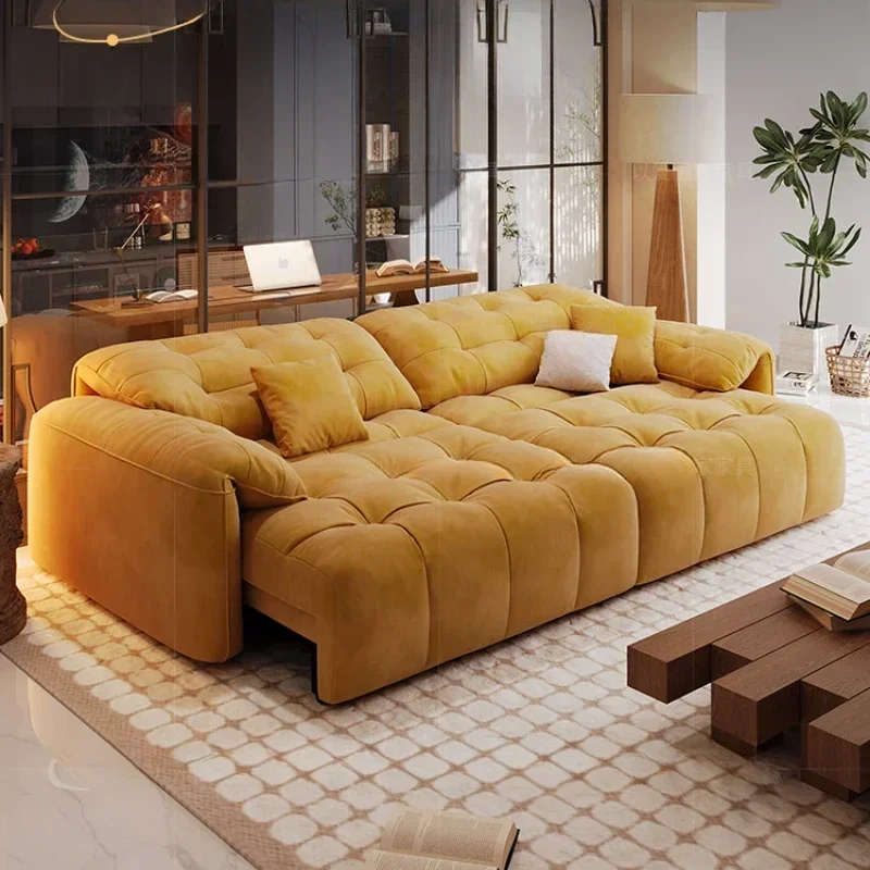 

Luxury Living Room Sofas Large European Nordic Electric Modern Foldable Puffs Couch Bed Chaise Designer Divani Home Furniture