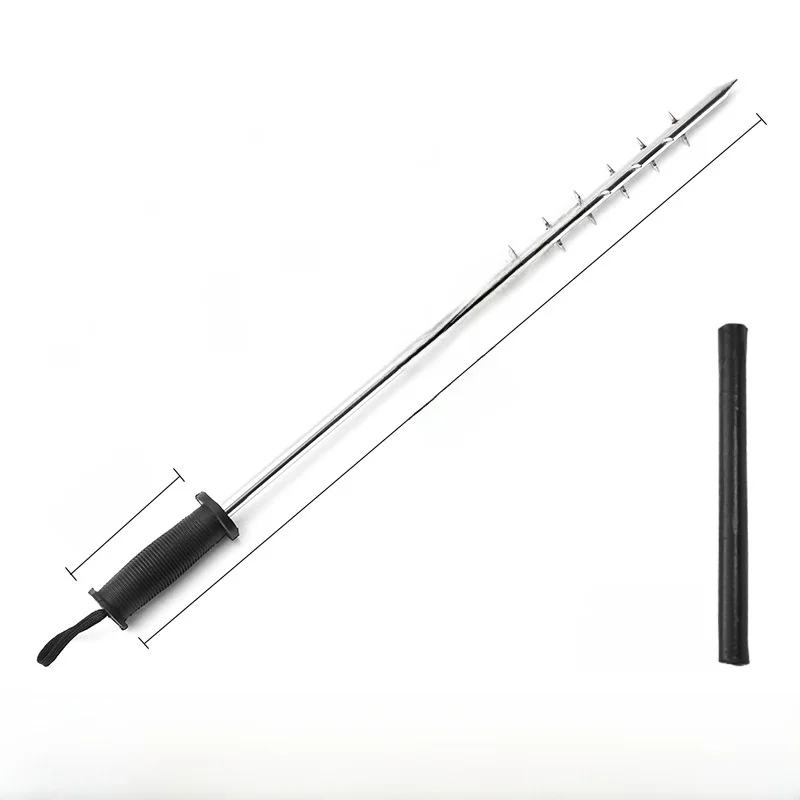 Bank Security Iron Tooth Wolf Tooth Stick Thorns Rod Car Mounted Anti-Blast Rod Defense Weapon Camping Travel Safety Gear
