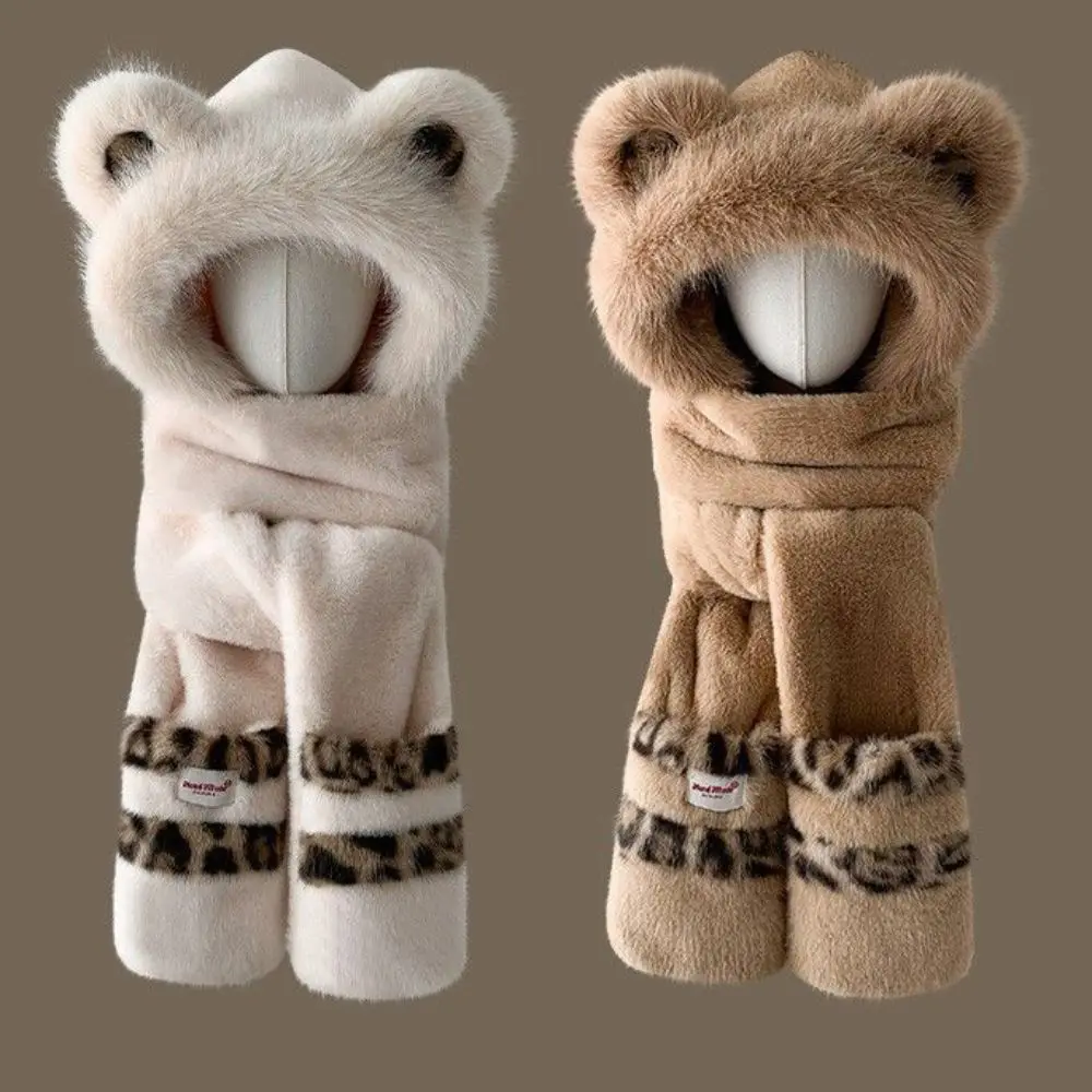 chapeau-d'hiver-a-oreilles-d'ours-en-peluche-protection-auditive-tendance-ensemble-trois-en-un-chapeau-echarpe-et-gants-echarpe-a-capuche-chaude-et-polyvalente-pour-enfants