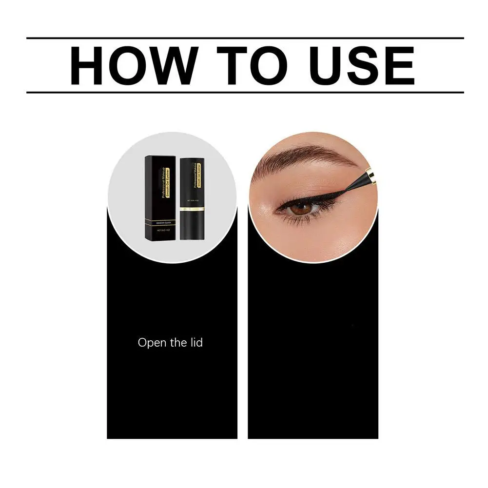 Waterproof Eyeliner Long Lasting Pencil Pigment Gray Black White Color Eye Liner Pen Makeup Eye Beauty Cosmetics