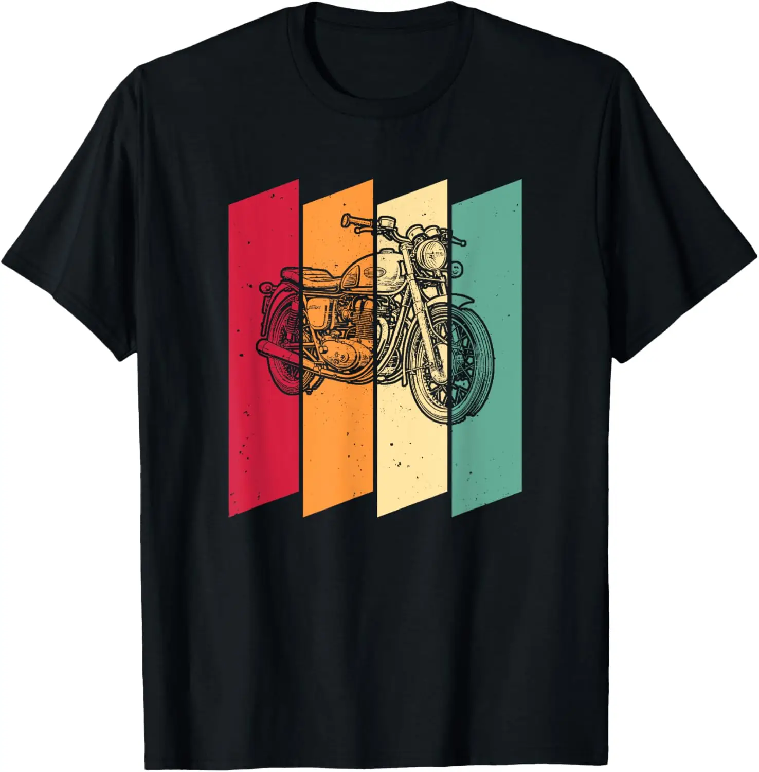 

The latest t-shirt - Retro Motorcycle Biker - Motorbike Vintage Skull Motorcycle T-Shirt