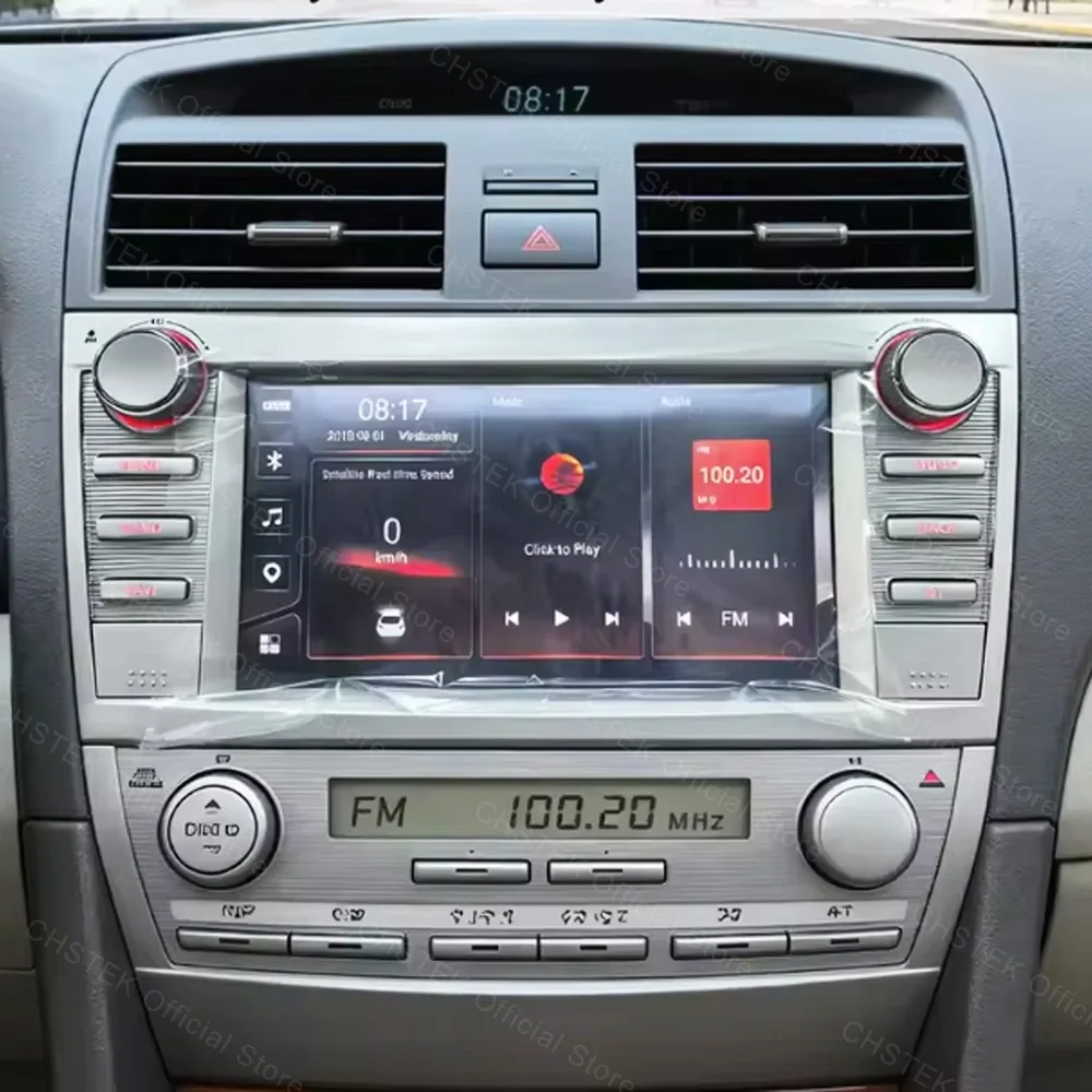 CHSTEK Android 14 CarPlay Car Stereo For Toyota Camry XV40 Aurion 2006-2011 GPS Navi Android Auto DSP WiFi Bluetooth RDS Radio view 5