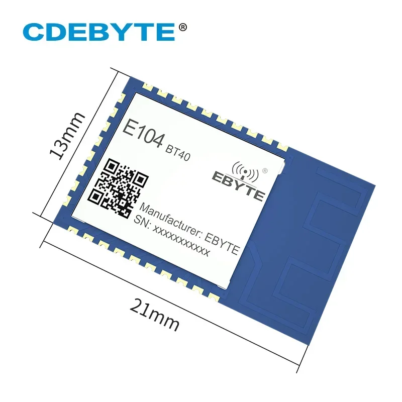 BLE4.2 SPP3.0 Serial Port to Dual Mode Bluetooth Slave Module E104-BT40 Low Power AT Command 3dbm UART PCB Antenna Small Size