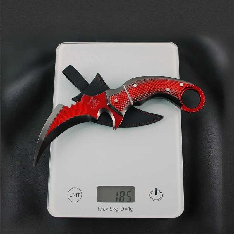 22 cm/8.66 pollici Delta Action Artiglio Coltello Modello Puntelli Creatività Periferiche di Gioco Display Giocattolo Sport Ornamenti Da Collezione Regali Divertenti