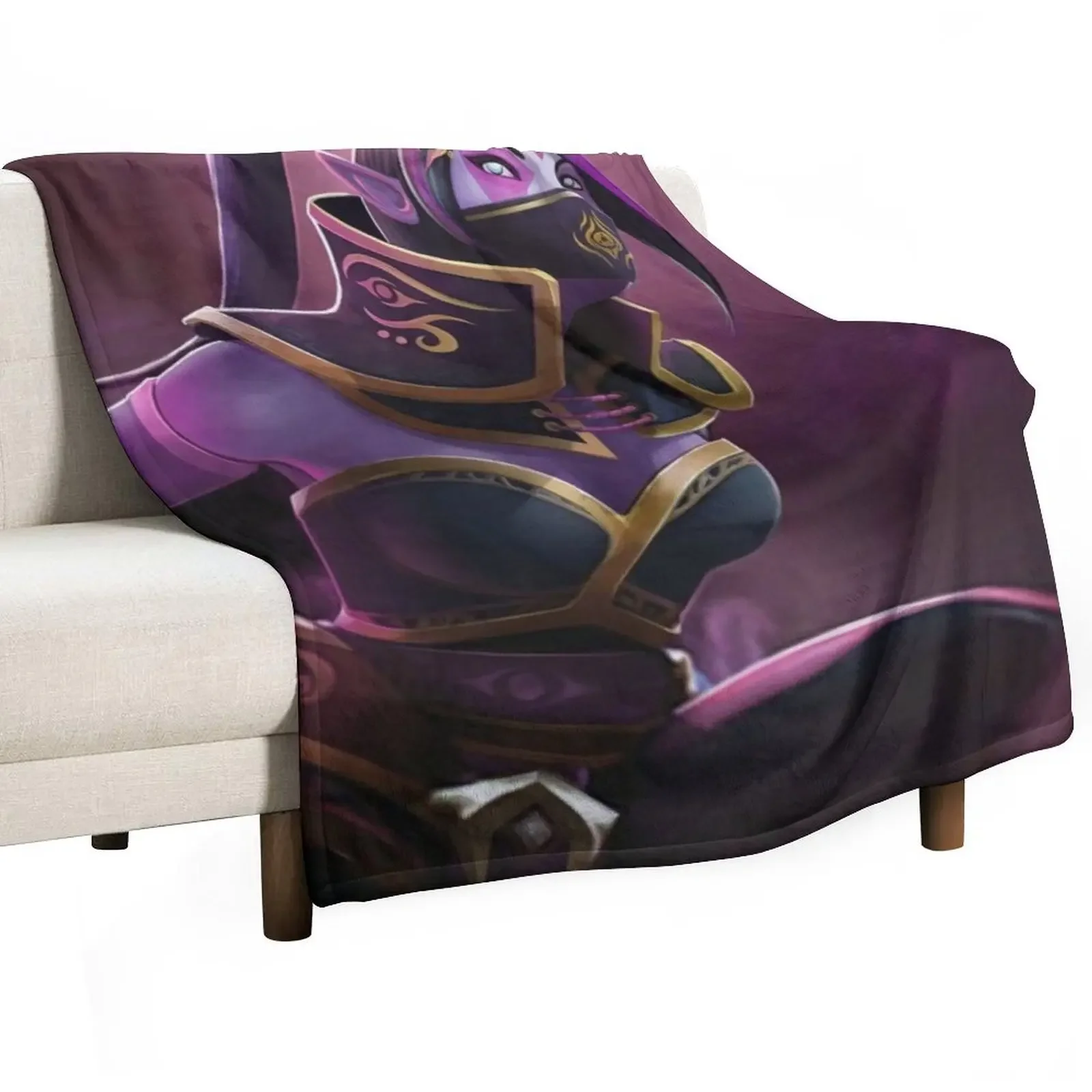 Steam, dota2, Templar Assasins Throw Blanket decorative For Decorative Sofa Decorative Throw Blankets