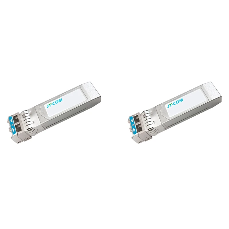 

2X JT-COM 10G SFP+ Duplex LC SFP Module Single Mode 5Km Optical Fiber Module 1310Nm For Mikrotik/Huawei Switch